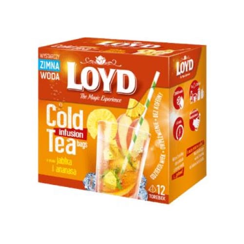 LOYD Apple & Pineapple Cold Infusion Tea 12 pcs. - Loyd