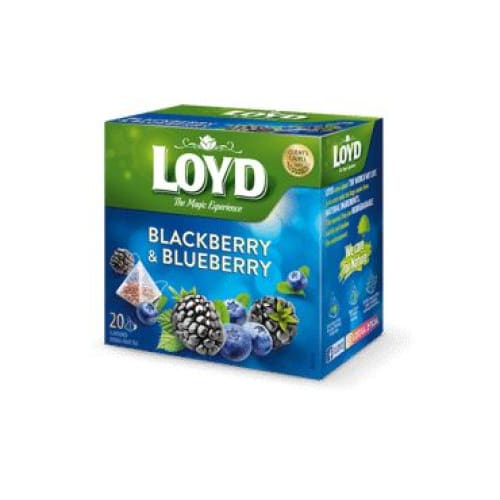 Loyd Blackberrry and Blueberry Tea Bags 20 pcs. - Loyd