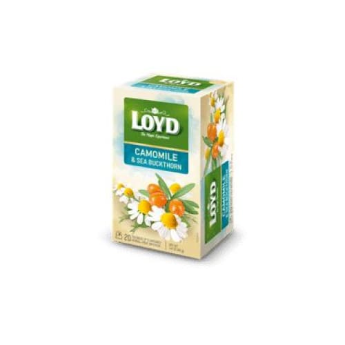 Loyd Camomile and Sea Buckthorn Tea Bags 20 pcs. - Loyd