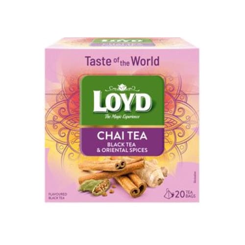Loyd Chai Tea Black Tea & Oriental Spices 20 pcs. - Loyd