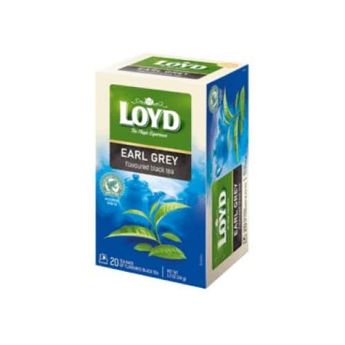Loyd Earl Grey Flavoured Black tea 20 pcs. - Loyd
