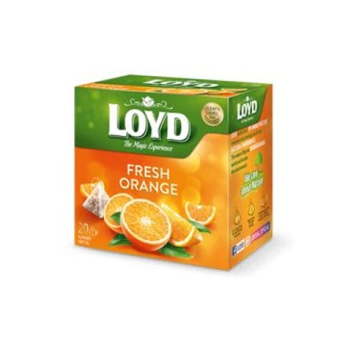 Loyd Fresh Orange Flavoured Tea Bags 20 pcs. - Loyd