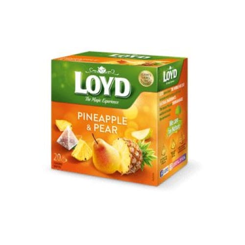 Loyd Fruit Tea Bags with Pineapple and Pear 20 pcs. - Loyd
