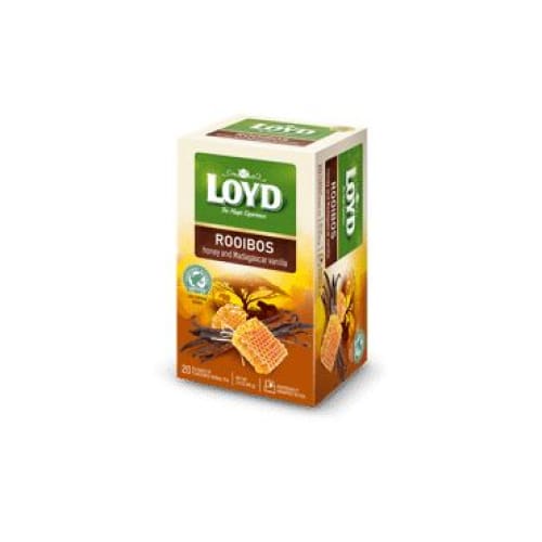 Loyd Rooibos Tea Bags with Honey and Vanilla, 20 pcs. ShelHealth