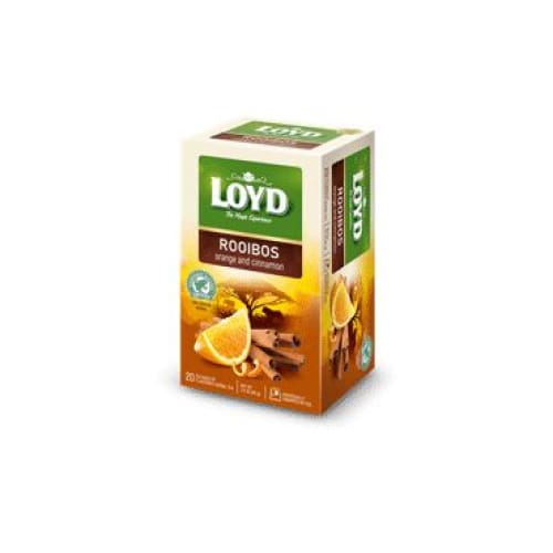 Loyd Rooibos Tea with Orange and Cinnamon Tea Bags 20 pcs. - Loyd
