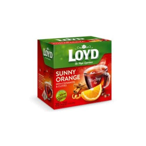 Loyd Sunny Orange with Cinnamon and Cloves Tea Bags 20 pcs. - Loyd
