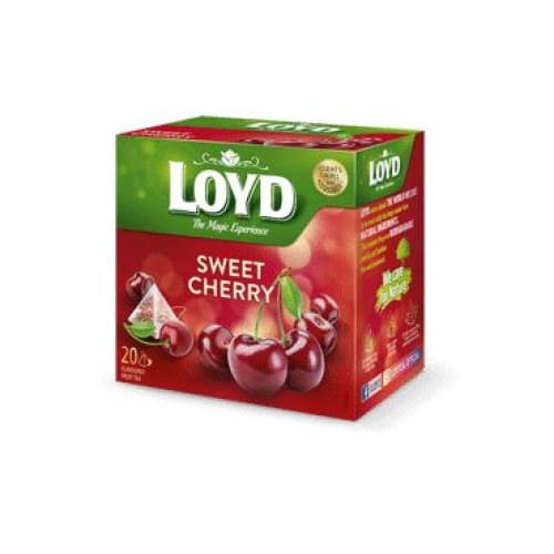 Loyd Sweet Cherry Flavored Tea Bags 20 pcs. - Loyd