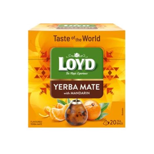 Loyd Yearba Mate with Mandarin 20 pcs. - Loyd