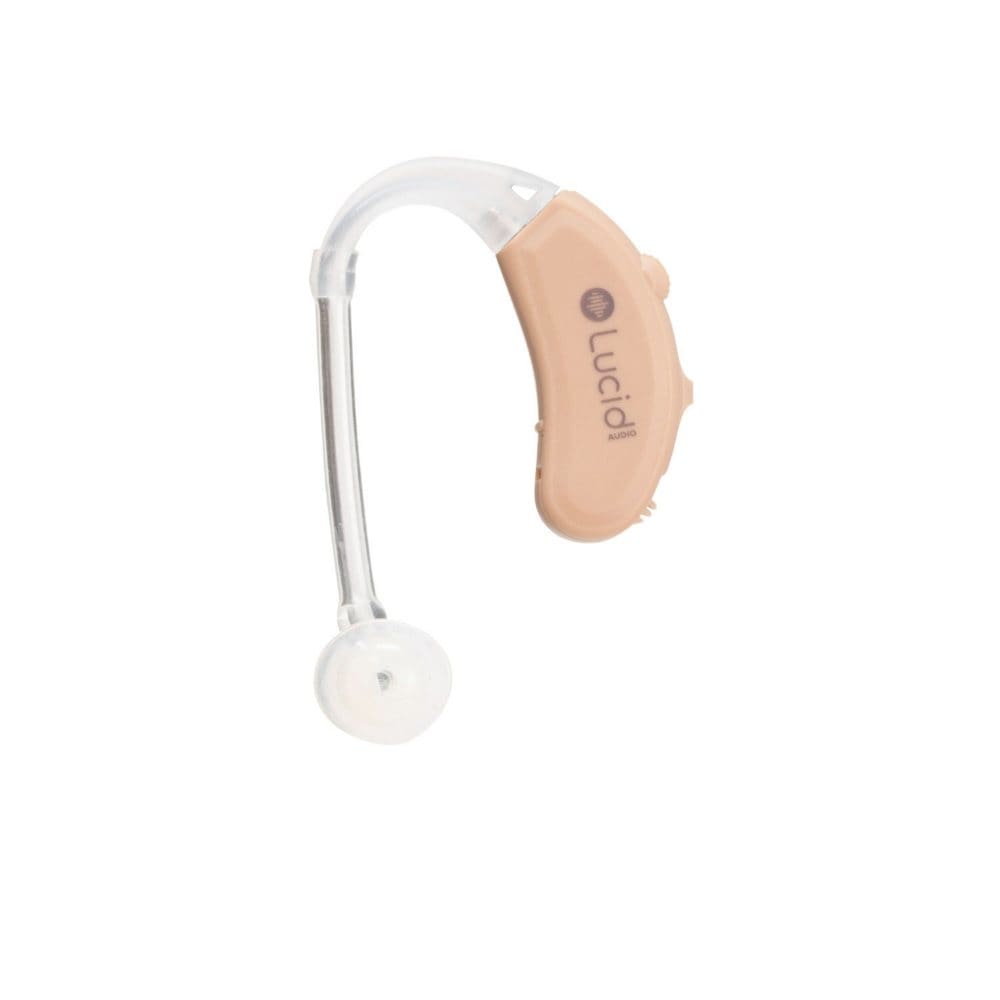 Lucid Hearing OTC 10081 Enrich Hearing Aid Behind-The-Ear Beige - Hearing Aids & Personal Sound Amplification - Lucid Hearing