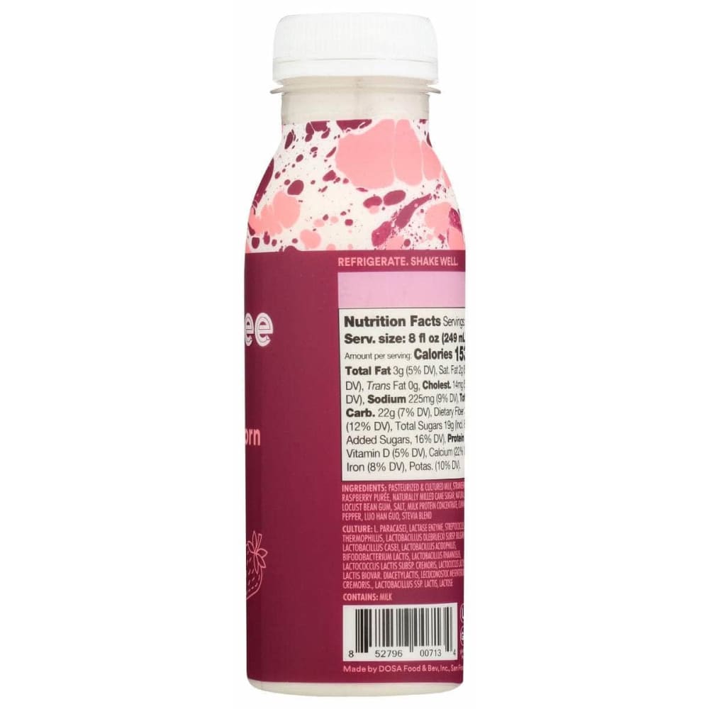 LUHSEE BY DOSA Grocery > Refrigerated LUHSEE BY DOSA: Peppercorn Berry Lassi, 8 fo