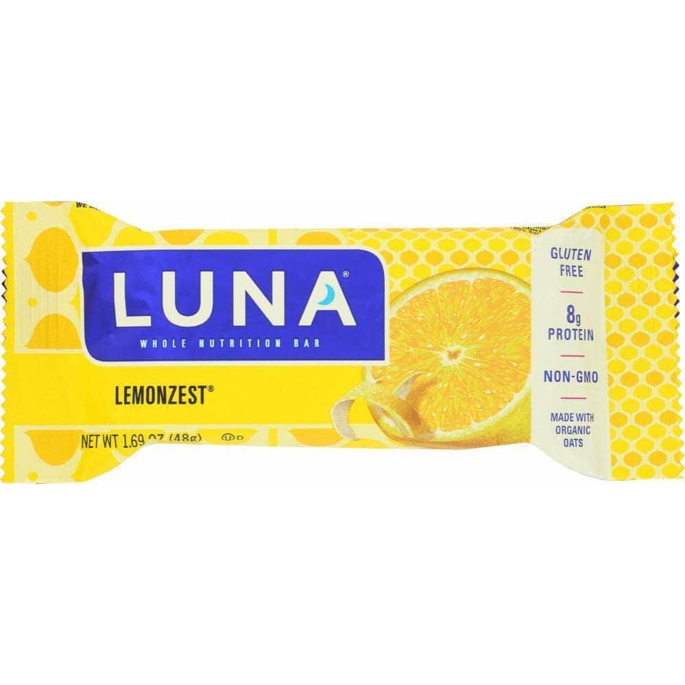 Luna Luna Lemon Zest Nutrition Bar For Women, 1.7 oz
