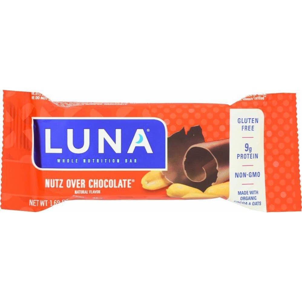 Luna Luna Nutz Over Chocolate Nutrition Bar For Women, 1.7 oz
