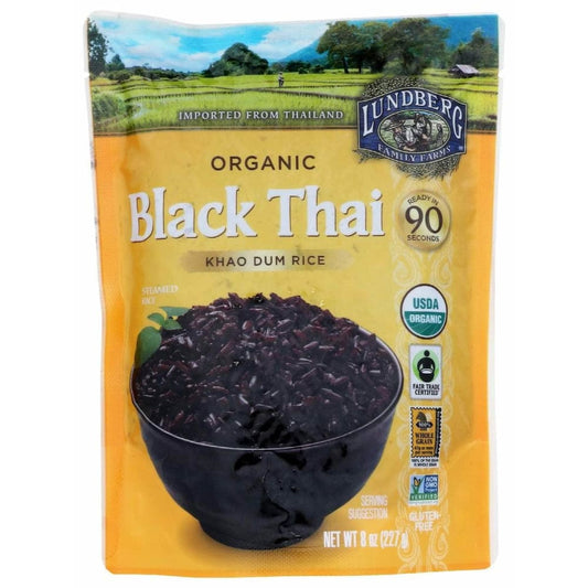 LUNDBERG LUNDBERG Rice Blck Thai Khao Dum, 8 oz