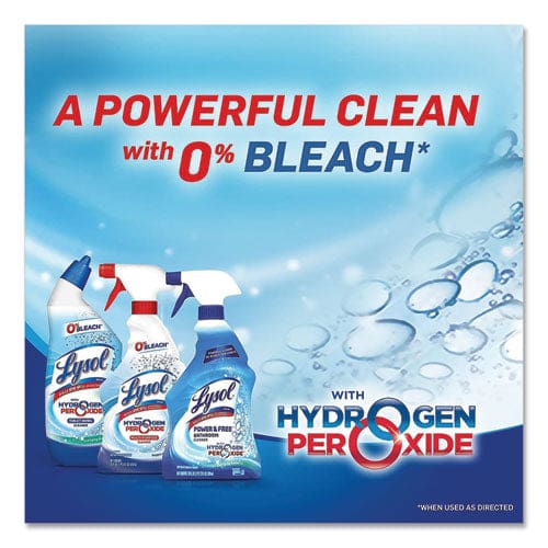 LYSOL Brand Bathroom Cleaner With Hydrogen Peroxide Cool Spring Breeze 22 Oz Trigger Spray Bottle - School Supplies - LYSOL® Brand