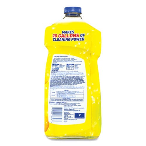 LYSOL Brand Clean And Fresh Multi-surface Cleaner Sparkling Lemon And Sunflower Essence 40 Oz Bottle 9/carton - School Supplies - LYSOL®