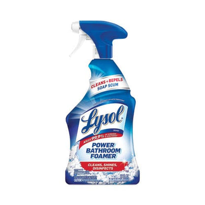 LYSOL Brand Disinfectant Power Bathroom Foamer Liquid Atlantic Fresh 22 Oz Trigger Spray Bottle 6/carton - School Supplies - LYSOL® Brand