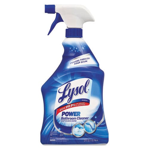 LYSOL Brand Disinfectant Power Bathroom Foamer Liquid Atlantic Fresh 22 Oz Trigger Spray Bottle 6/carton - School Supplies - LYSOL® Brand