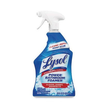 LYSOL Brand Disinfectant Power Bathroom Foamer Liquid Atlantic Fresh 32 Oz Spray Bottle 12/carton - School Supplies - LYSOL® Brand