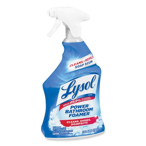 LYSOL Brand Disinfectant Power Bathroom Foamer Liquid Atlantic Fresh 32 Oz Spray Bottle - School Supplies - LYSOL® Brand