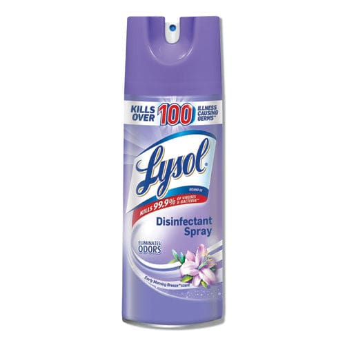 LYSOL Brand Disinfectant Spray Early Morning Breeze 12.5 Oz Aerosol Spray 12/carton - School Supplies - LYSOL® Brand