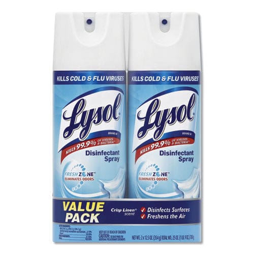 LYSOL Brand Disinfectant Spray Spring Waterfall Scent 12.5 Oz Aerosol Spray - School Supplies - LYSOL® Brand