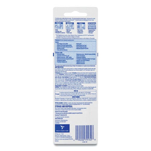 LYSOL Brand Disinfectant Spray To Go Crisp Linen 1 Oz Aerosol Spray 12/carton - School Supplies - LYSOL® Brand
