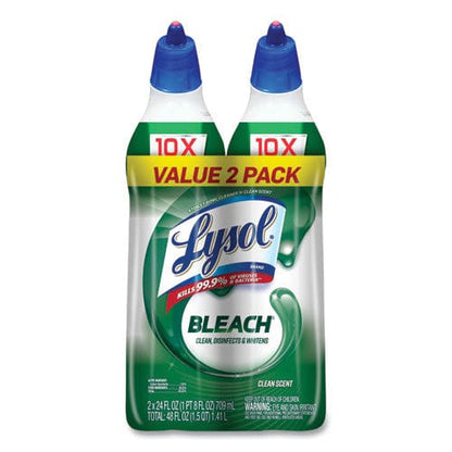 LYSOL Brand Disinfectant Toilet Bowl Cleaner With Bleach 24 Oz 8/carton - Janitorial & Sanitation - LYSOL® Brand