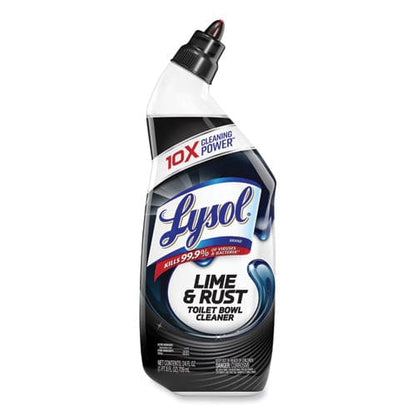 LYSOL Brand Disinfectant Toilet Bowl Cleaner W/lime/rust Remover Wintergreen 24 Oz 9/carton - Janitorial & Sanitation - LYSOL® Brand