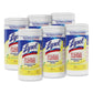 LYSOL Brand Disinfecting Wipes 7 X 7.25 Lemon And Lime Blossom 80 Wipes/canister - School Supplies - LYSOL® Brand