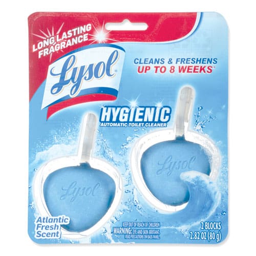 LYSOL Brand Hygienic Automatic Toilet Bowl Cleaner Atlantic Fresh 2/pack - Janitorial & Sanitation - LYSOL® Brand
