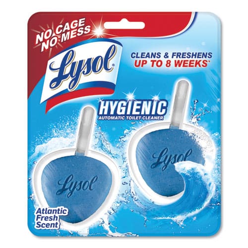 LYSOL Brand Hygienic Automatic Toilet Bowl Cleaner Cotton Lilac 2/pack - Janitorial & Sanitation - LYSOL® Brand