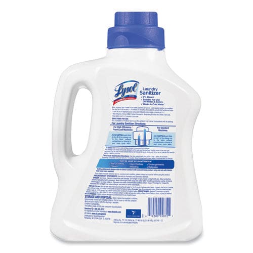 LYSOL Brand Laundry Sanitizer Liquid Crisp Linen 90 Oz 4/carton - Janitorial & Sanitation - LYSOL® Brand