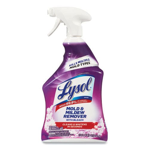 LYSOL Brand Mold And Mildew Remover With Bleach 32 Oz Spray Bottle 12/carton - School Supplies - LYSOL® Brand