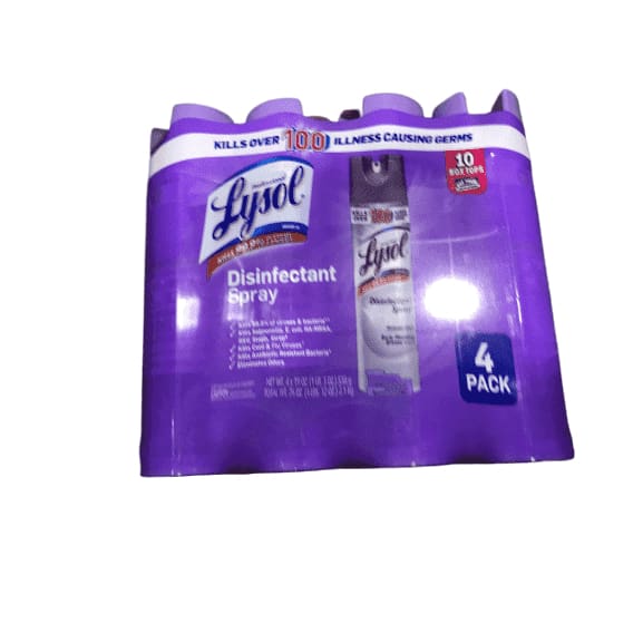 Lysol Disinfectant Spray, Early Morning Breeze, 19 oz (Pack of 4) - ShelHealth.Com