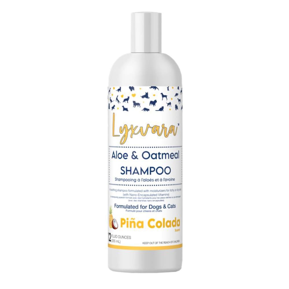 Lyxvara Dog Shampoo Aloe Oatmeal 12Oz - Pet Supplies - Lyxvara