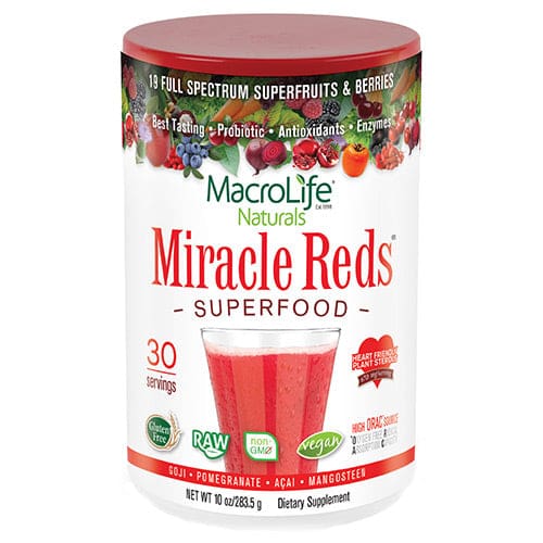 Macro Life Naturals Miracle Reds 30 servings - Macro Life Naturals