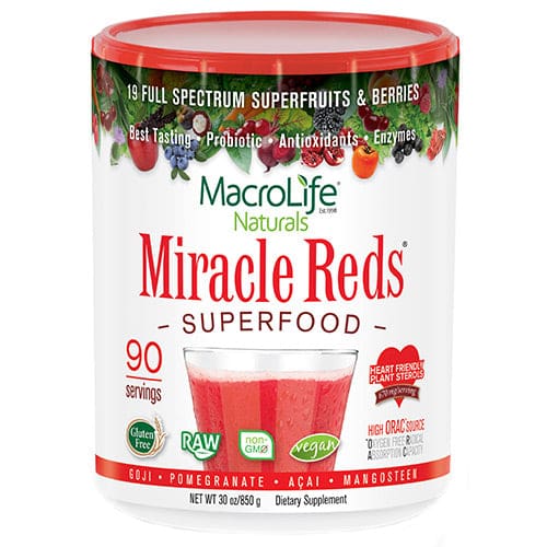 Macro Life Naturals Miracle Reds 90 servings - Macro Life Naturals