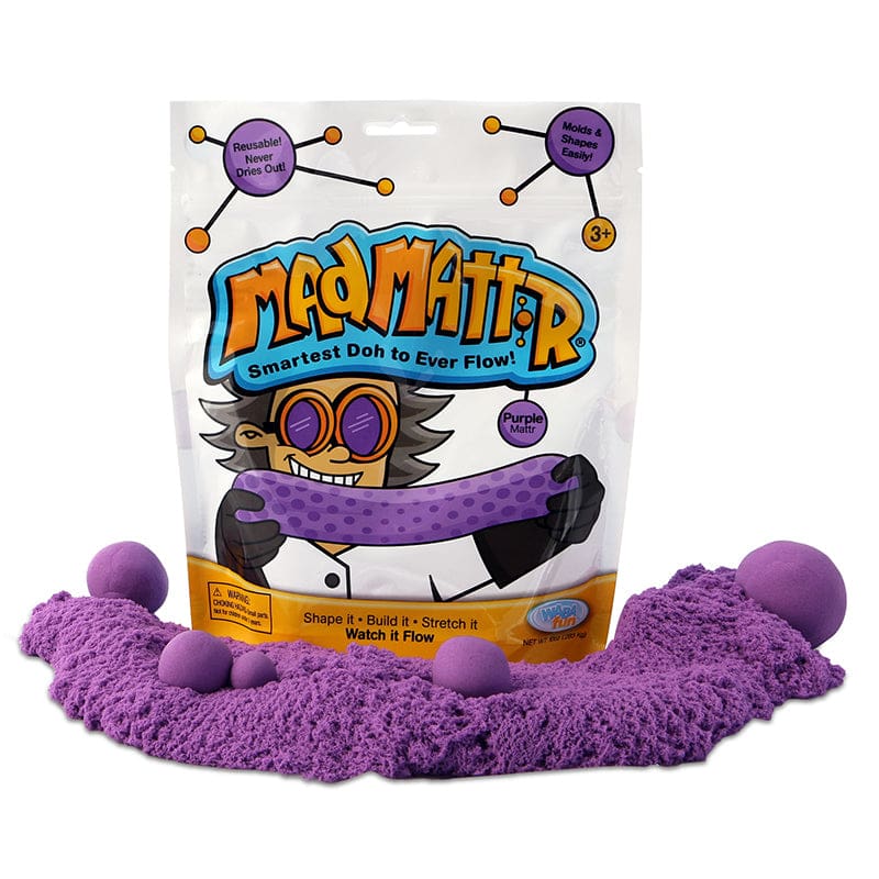 Mad Mattr Purple (Pack of 3) - Sand & Water - Relevant Play - Waba