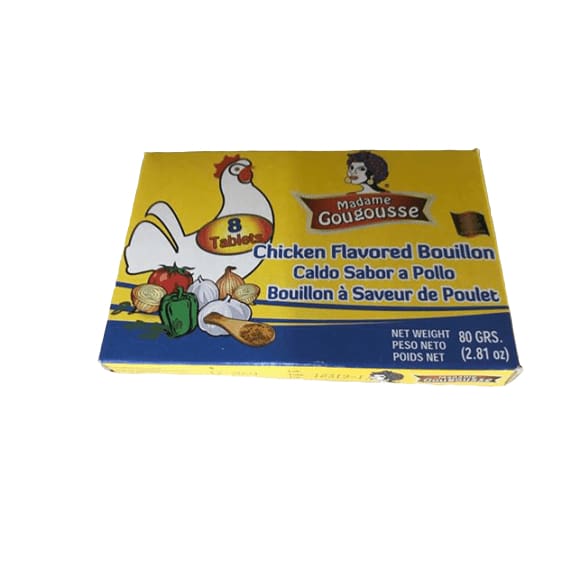 Madame Gougousse Chicken Flavored Bouillon, 2.81 oz - ShelHealth.Com