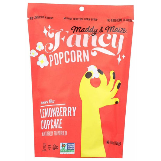 MADDY & MAIZE Maddy & Maize Popcorn Lemonbry Cupcake, 4.5 Oz