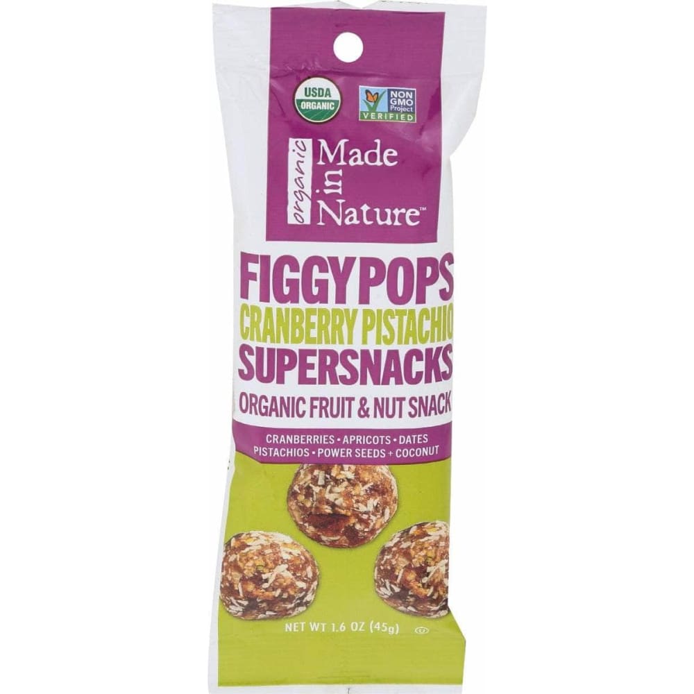 MADE IN NATURE Made In Nature Cranberry Pistachio Figgy Pops, 1.6 Oz
