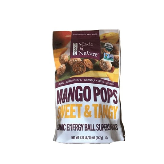 Made In Nature Organic Mango Pops Sweet & Tangy, 20 Ounce - ShelHealth.Com