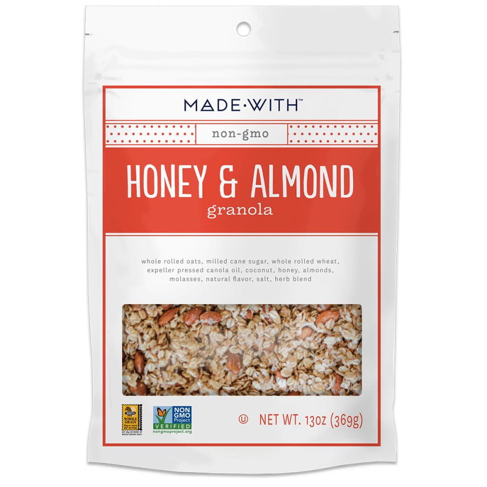 MADE WITH MADE WITH Honey and Almond Granola, 13 oz