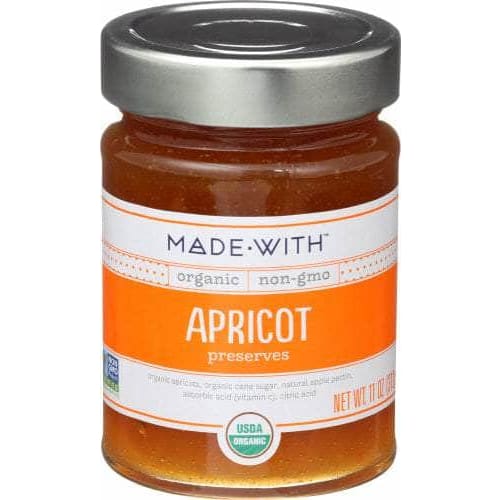 MADE WITH MADE WITH Preserve Apricot Org, 11 oz