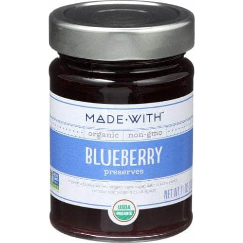 MADE WITH MADE WITH Preserve Blueberry Org, 11 oz