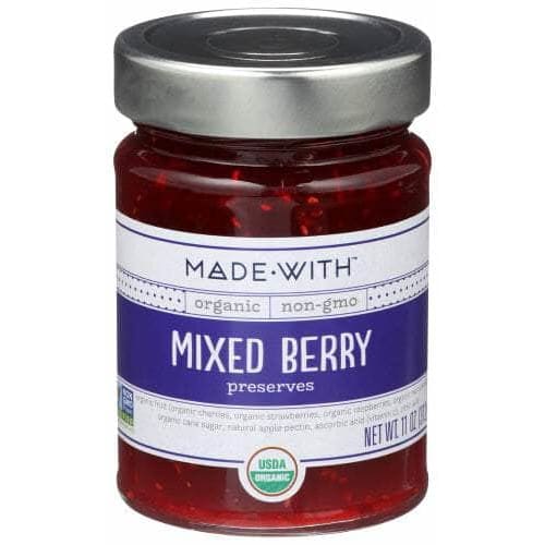 MADE WITH MADE WITH Preserve Mixed Berry Org, 11 oz