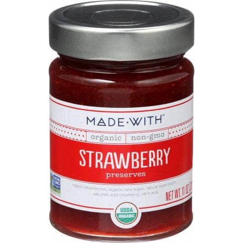 MADE WITH MADE WITH Preserve Strawberry Org, 11 oz
