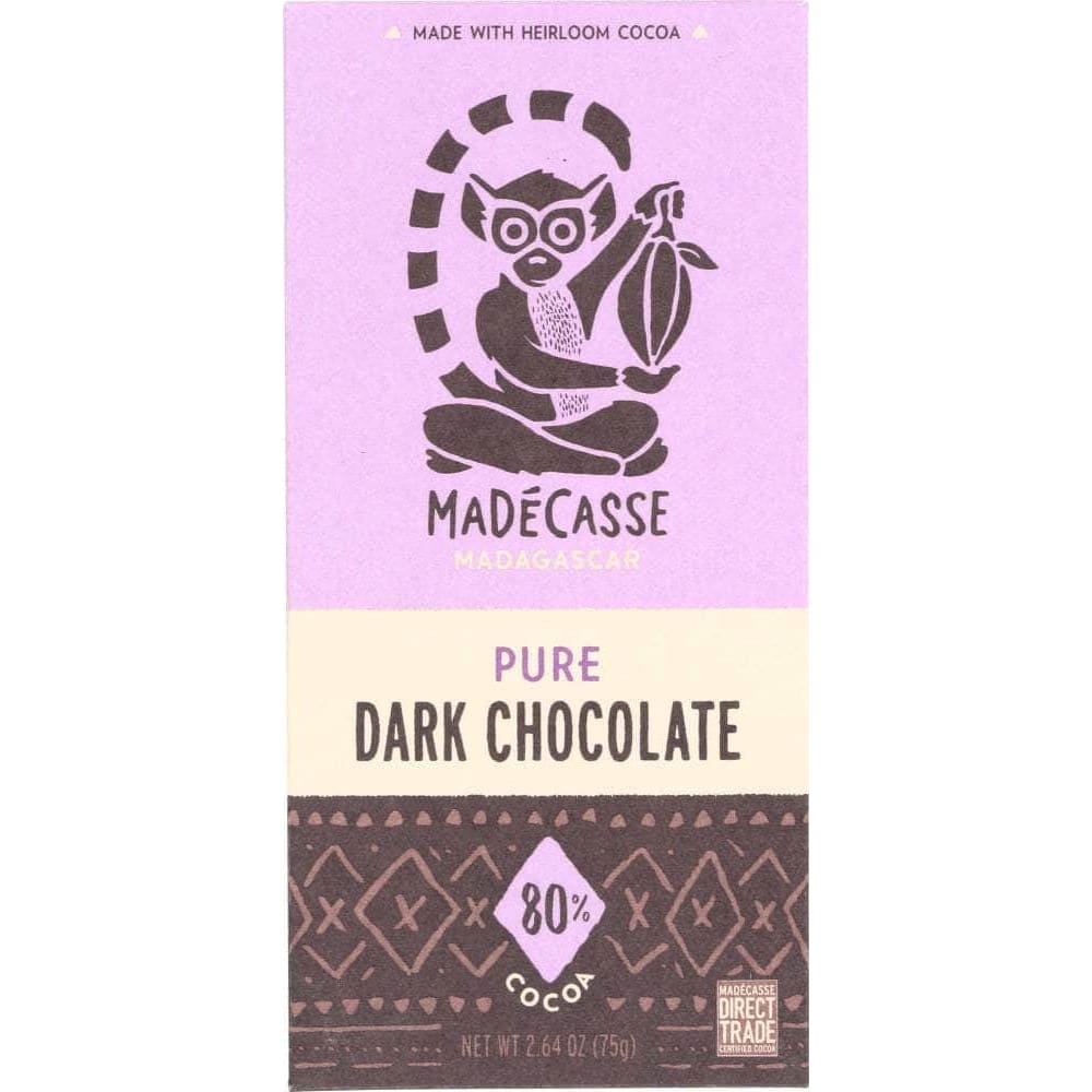 Madecasse Madecasse Chocolate Bar 80% Cocoa, 2.64 Oz