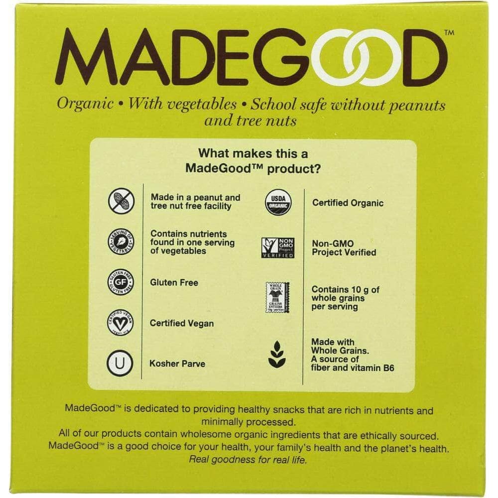 Madegood Madegood Apple Cinnamon Granola Minis, 3.4 oz