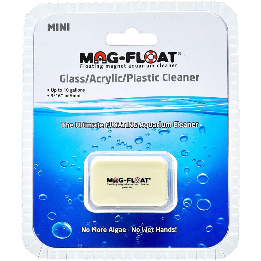 Mag-Float Floating Magnet Acrylic-Glass Aquarium Cleaner Mini - Pet Supplies - Mag-Float